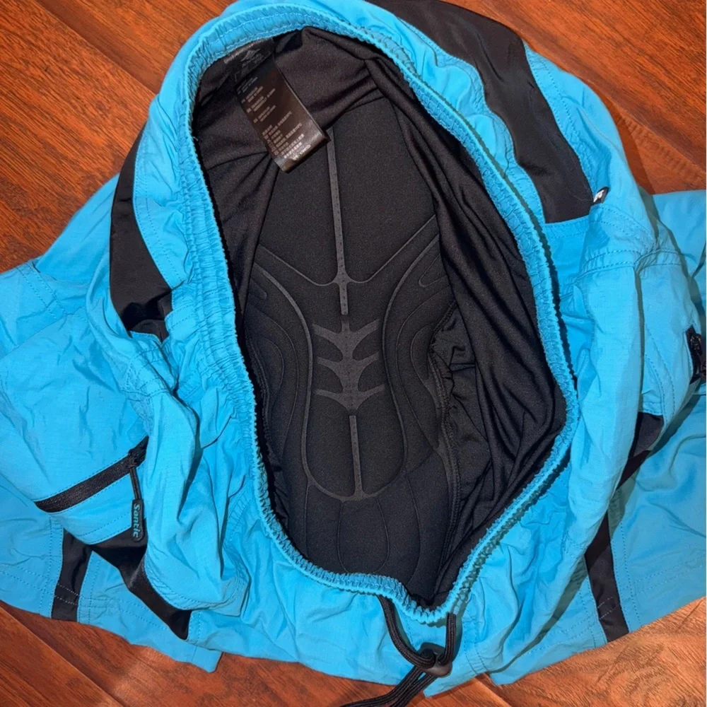 3 pair of Santic Men's Bike Shorts Loose-Fit Softshell Size 2XL - Picture 5 of 7